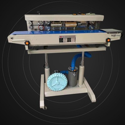 口罩封口機連續式充氣包裝封口機 充氣封口設備 暑片面包封口機