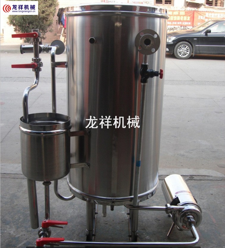 定制超高溫瞬時滅菌機 紅酒黃酒果酒葡萄酒殺菌機 盤管式殺菌機