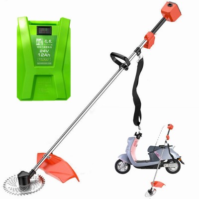 無刷電動割草機大功率充電背負式打草機園林割罐機鋰電割草機