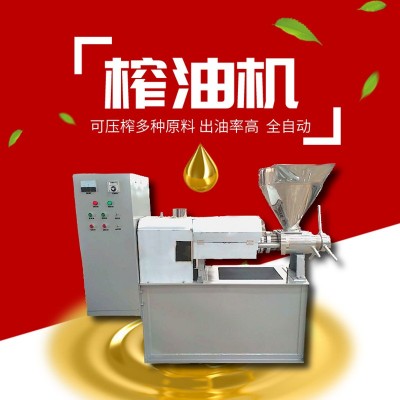 濃香型花生油榨油機商用整套全自動榨油生產線油坊中型螺旋榨油機