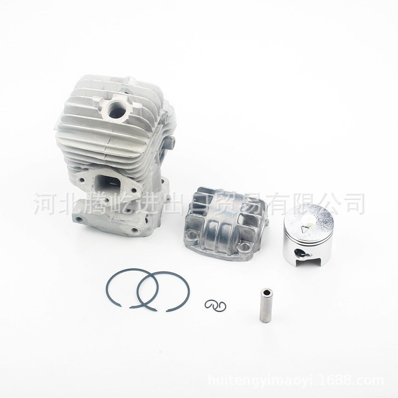 2500油鋸氣缸總成活塞/活塞環/卡銷卡簧2600小汽油鋸活塞缸套配件