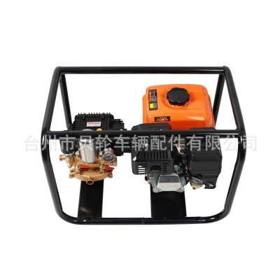 手提框架鍍鉻免黃油直連打藥機 三缸直連高壓柱塞泵噴藥噴霧機器