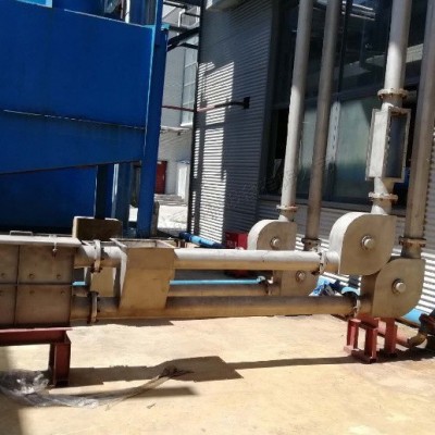 煤礦皮帶輸送設備管鏈輸送機多點下料礦粉顆粒自清式FU鏈式輸送機