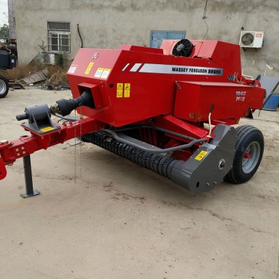 農(nóng)用大型秸稈打捆機 玉米秸稈粉碎打捆機 方捆打捆機