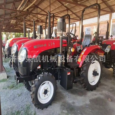 旋耕種植東方紅704拖拉機補貼50馬力四驅云南文山犁地起壟拖拉機