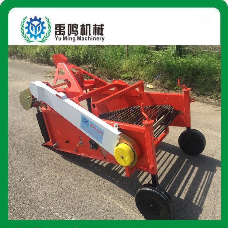 廠家定制4U-650土豆收獲機 亞泰拖拉機懸掛地瓜土豆胡蘿卜收獲機