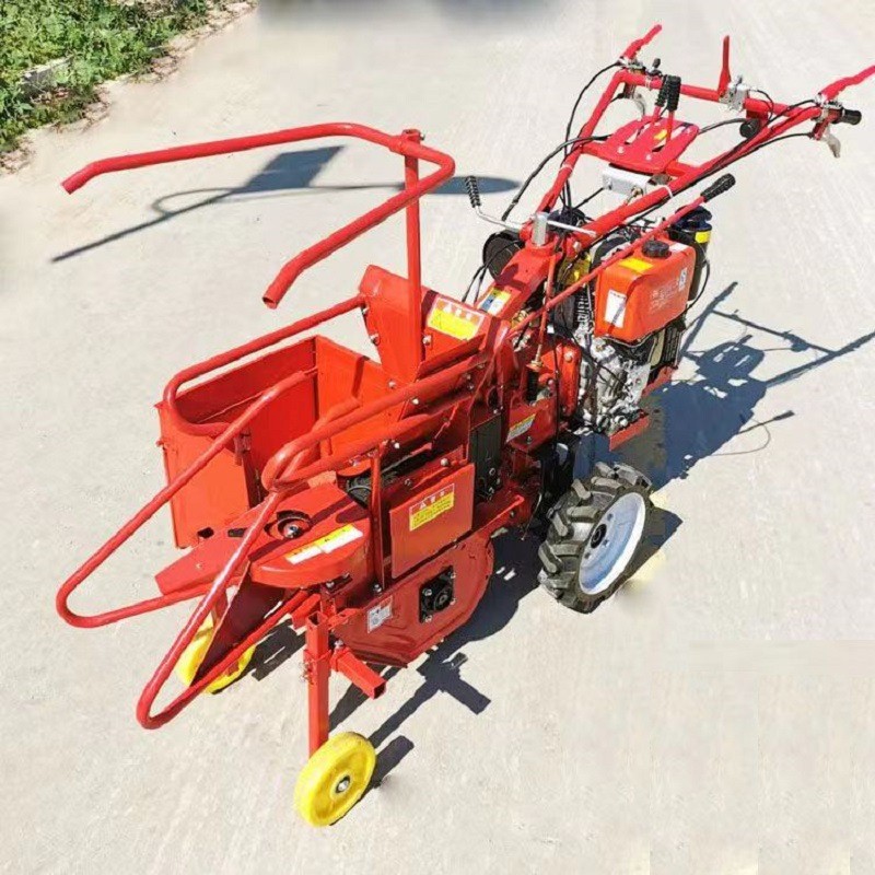 批發(fā)家用小型玉米收獲機(jī) 柴油秸稈粉碎掰棒一體多功能玉米收割機(jī)