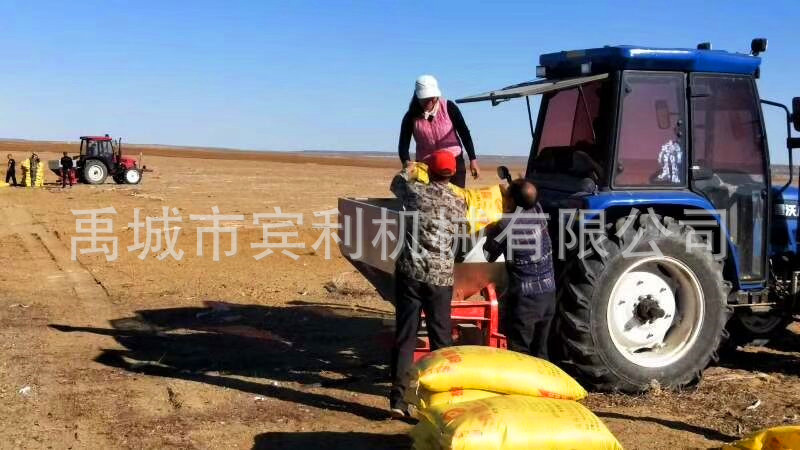 塑料桶單盤撒播機