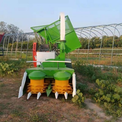 履帶式青儲機_玉米秸稈收獲機廠家_行走式打捆機價格_鴻磊機械