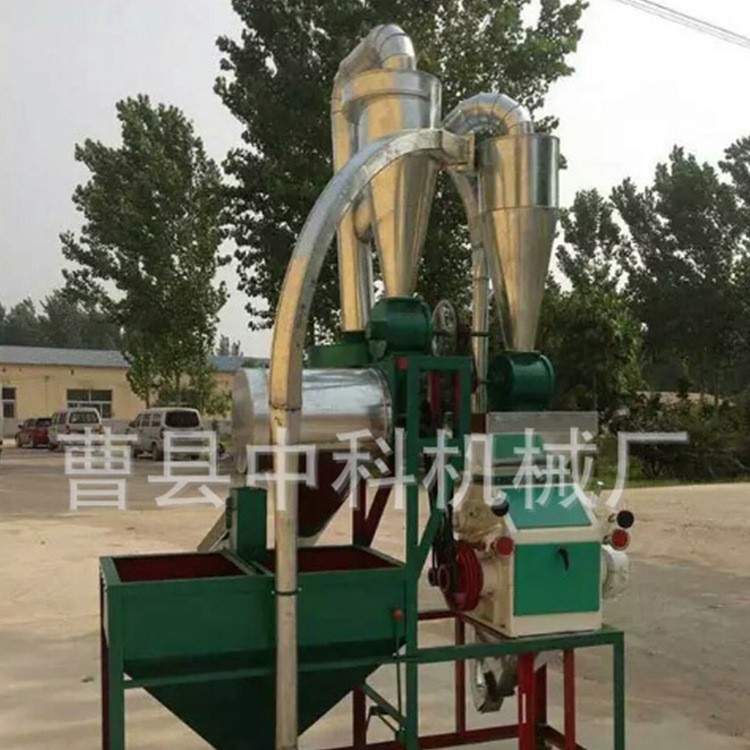 廠家直供新型全自動小麥磨面機皮芯分離面粉機械雜糧磨粉機