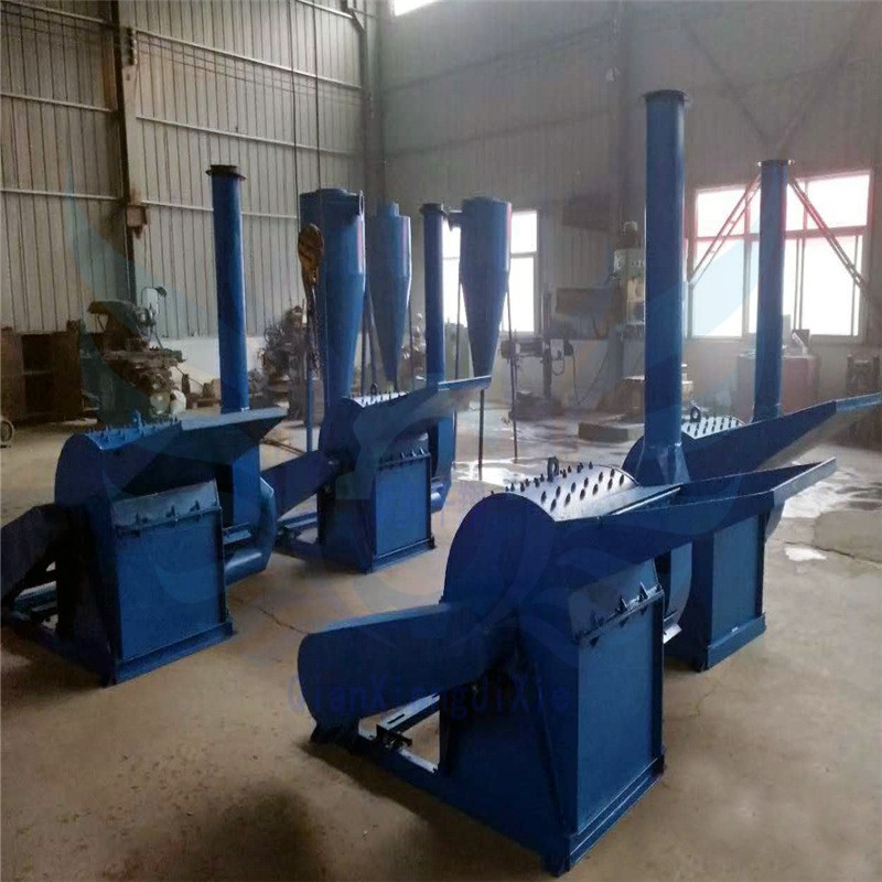 多功能錘片式有機肥420木頭材粉碎機 小型家用移動樹枝強力木屑機