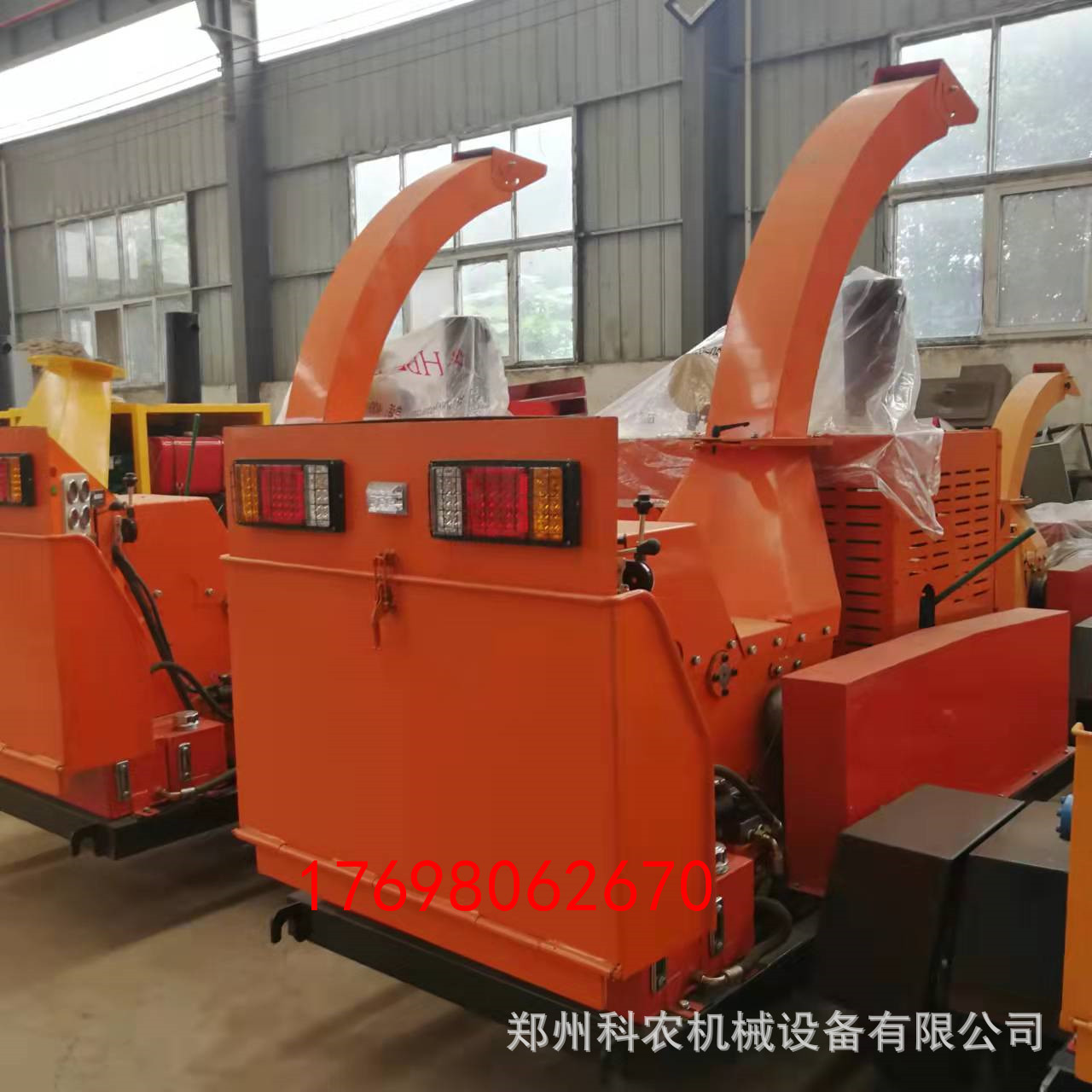 移動樹枝粉碎機