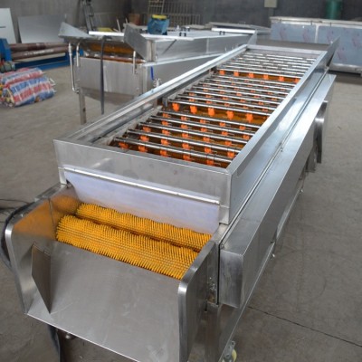 海產品海瓜子清洗機 全自動小龍蝦去泥污連續式清洗設備