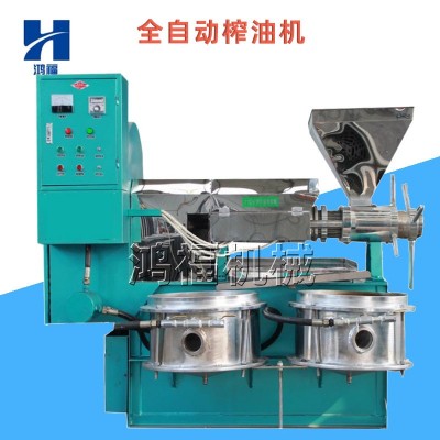 椰子大豆榨油機 全自動螺旋榨油機 甘肅商用花生芝麻榨油機