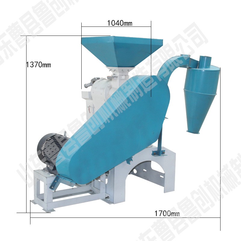 谷子脫殼拋光機 小型小米加工設備 鐵棍碾米機