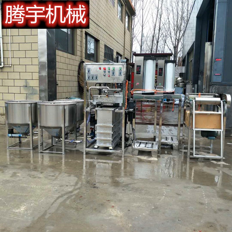 仿手工豆腐皮機