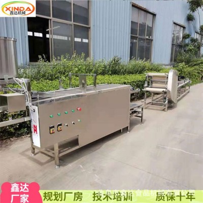 婁底豆腐皮機全自動操作 家用不銹鋼豆腐皮機械 鑫達廠家