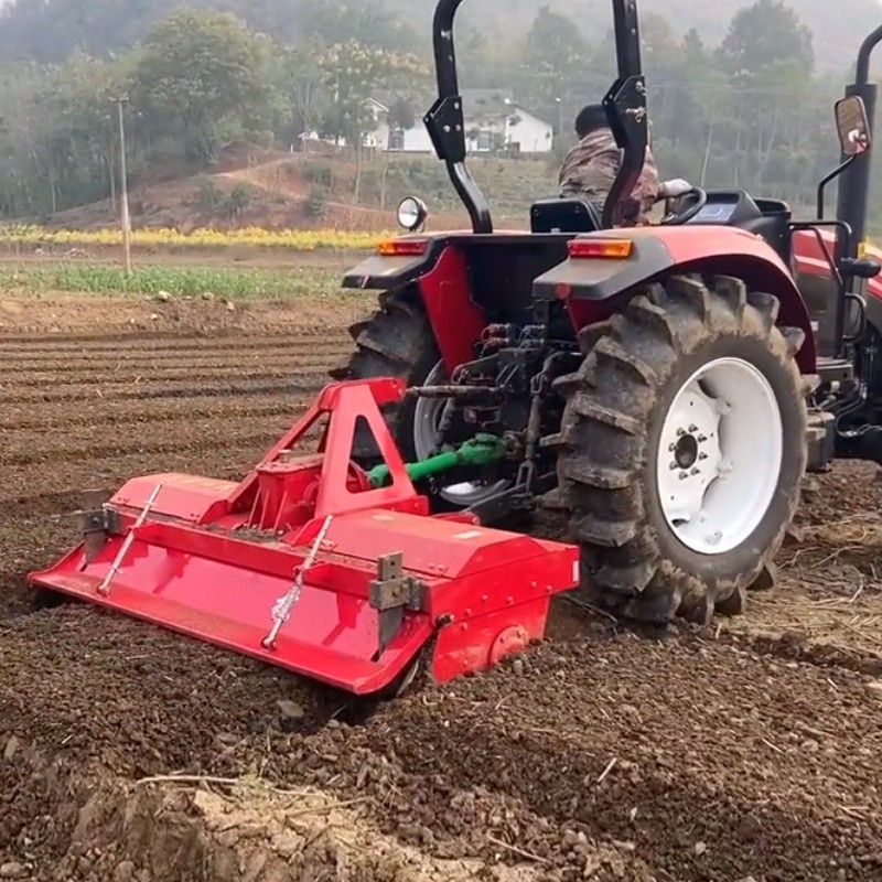 大型旋耕滅茬機 拖拉機起壟耕地機 2米旋耕耙翻地犁地松土機