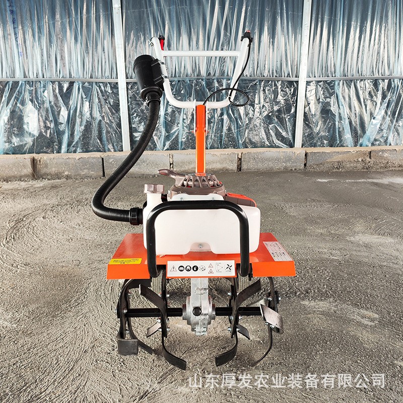 多功能微耕機旋耕機小型四驅農用柴油耕地機家用犁地開溝機定制