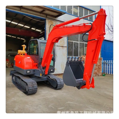 廠家直供斗山60同款小型履帶挖掘機(jī) 可裝破碎錘 預(yù)留管路