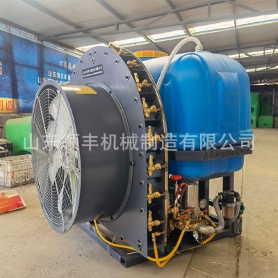 新疆地區棗樹葡萄噴霧機大型懸掛式果園風送式打藥機核桃噴霧器