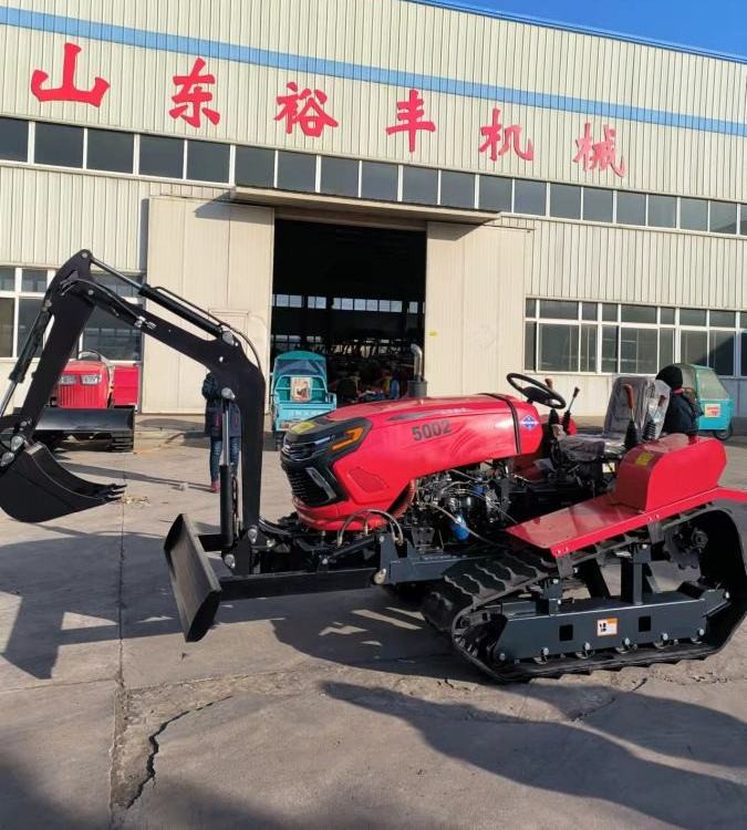 多功能旋耕機 小型農用挖機 果園農用挖機 履帶微耕機