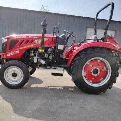 聯(lián)誠704型農(nóng)用耕地拖拉機(jī) 70馬力運(yùn)輸四輪車 廠家四驅(qū)旋耕機(jī)