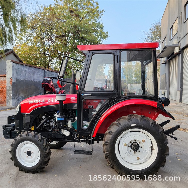 全新東方紅渦輪增壓動力拖拉機 田園農用耙地機 四輪拉糧車