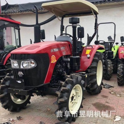 沃得強(qiáng)動力704四驅(qū)拖拉機(jī) 農(nóng)田耕整翻地機(jī) 70馬力土豆收獲機(jī)