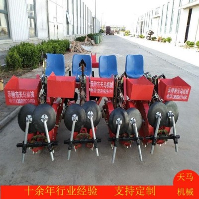 鏈夾式紅薯移栽機 地瓜插秧機 起壟 旋耕 澆水 一次完成