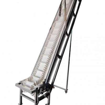 PU擋板輸送機(jī)廠家 水平/爬坡皮帶提升機(jī) 東莞PVC裙邊皮帶輸送機(jī)