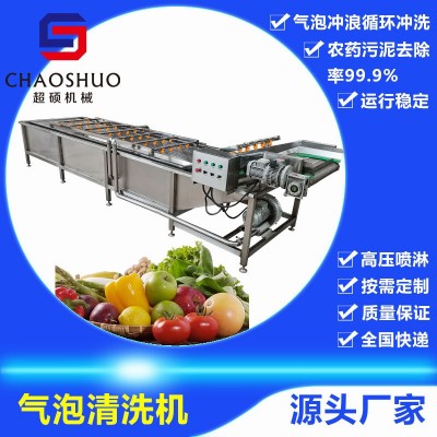 果蔬清洗機(jī) 甲魚清洗機(jī) 海鮮清洗機(jī) 氣泡和噴淋結(jié)合 氣泡清洗機(jī)