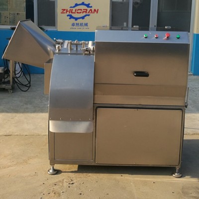 全自動不銹鋼茯苓切丁機 小型黃精切片機器 大型筍干切絲設(shè)備
