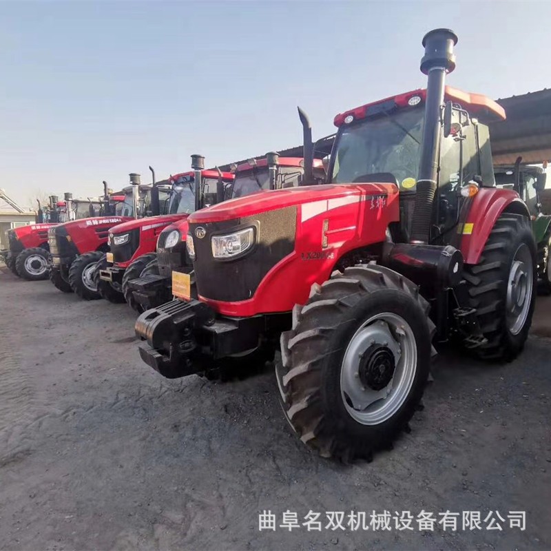 國三動力1400兩驅(qū)東方紅拖拉機 全新補后150馬力農(nóng)用耕地機