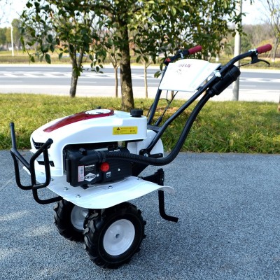 小白龍微耕機水旱兩用旋耕機汽油小型耕地機家用犁地翻土機打田機