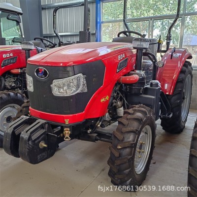 中國洛陽804四驅拖拉機 暢銷款瑞得504旋耕犁地四輪拖拉機