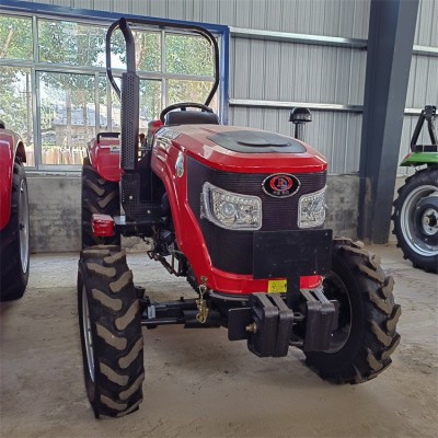 23年新款國四東方紅504拖拉機 12+12梭式換擋 加重后橋四輪拖拉機