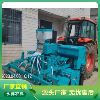 精量條播功能種肥一體機 旋耕、施肥、播種、開溝排水功能。