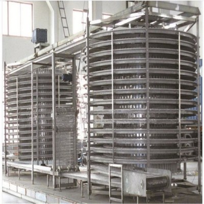 TZ-5面食雙螺旋速凍設備 雞爪單螺旋速凍機 騰澤