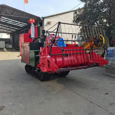 山地小麥聯(lián)合收割機 收割寬幅1.6米適合小地塊 樹空套種低割茬
