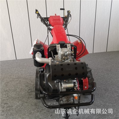 大功率柴油動力四驅(qū)微耕機廠家 手扶式菜園管理機誠企批發(fā)