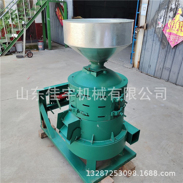 砂輥式碾米機 家用玉米粉糝機 谷子去殼機 佳宇機械