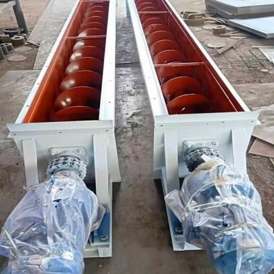 絞龍?zhí)嵘龣C 不銹鋼螺旋糧食輸送機 U型管式給料機可定做