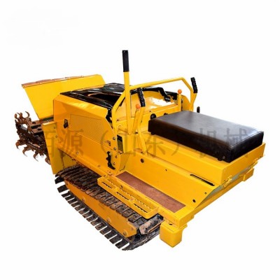 佰源機械銷售多功能開溝機 公路兩側(cè)鏈式開槽機