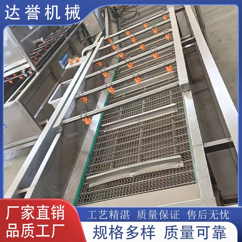 達(dá)譽(yù)機(jī)械 凈菜加工流水線 果蔬氣泡清洗機(jī) 廠家直售 質(zhì)量保證