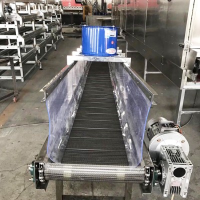 304不銹鋼流水線輸送設備 小型網帶式輸送機 食品果蔬輸送線