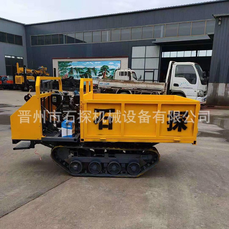 履帶運輸車廠家山地農用工程全地形爬坡虎橡膠履帶車