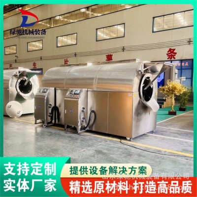 商用芝麻電磁炒貨機 滾筒式炒藥設(shè)備 環(huán)保電磁加熱蕎麥莜麥炒爐