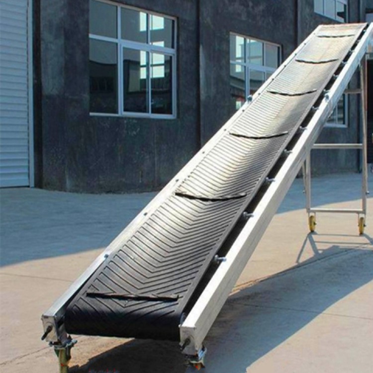 批發(fā)折疊式皮帶機(jī) 益民定制簡易型輸送機(jī) 6米玉米裝卸車傳送帶