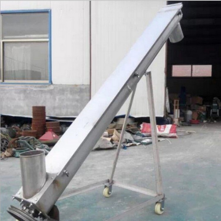 不銹鋼無(wú)軸運(yùn)輸機(jī) 管式螺旋輸送機(jī) 蛟龍上料機(jī) 綠友機(jī)械